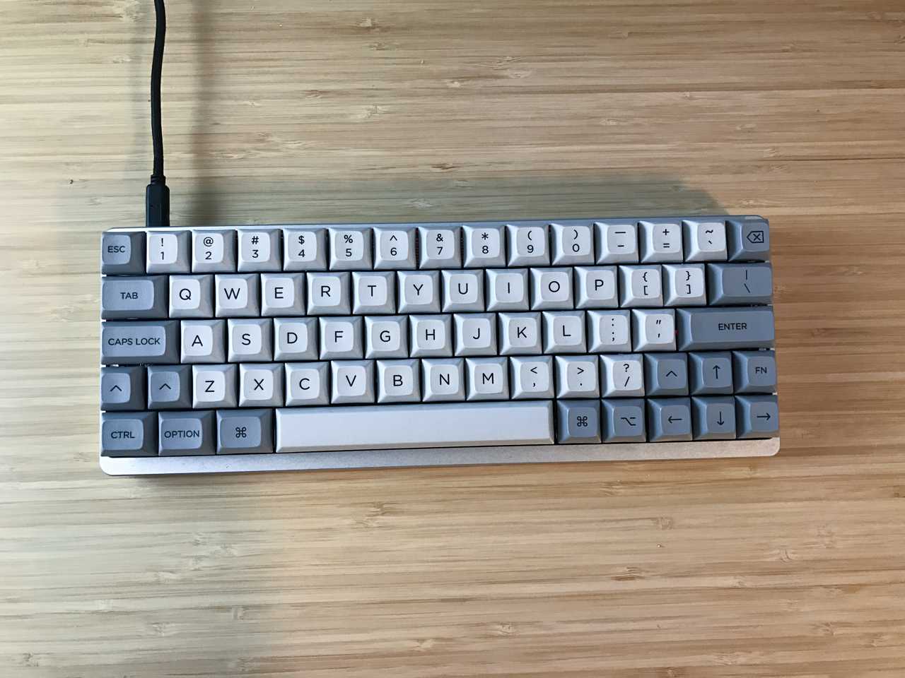 A 60 Keyboard W Arrow Keys Build Log